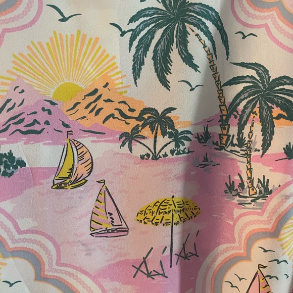 Cynthia Rowley two piece Pink Summer Vibes Sleepwear - Picture 7 of 8